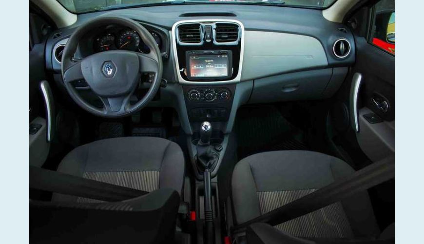 RENAULT LOGAN AUTHENTIQUE 1.0 12V FLEX MANUAL 4P - PRETO - 2018 Foto 5 (Grande)