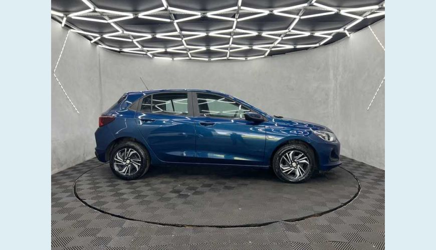 CHEVROLET ONIX LT 1.0 TURBO FLEX MANUAL 4P - AZUL - 2024 Foto 5 (Grande)