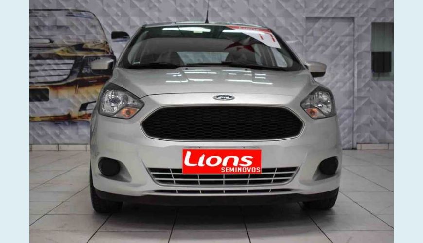 FORD KA SE PLUS 1.0 FLEX MANUAL 4P - PRATA - 2017 Foto 5 (Grande)
