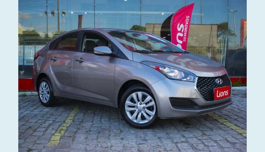 HYUNDAI HB 20S COMFORT PLUS 1.6 FLEX AUT. 4P - PRATA - 2019 Foto 5 (Grande)
