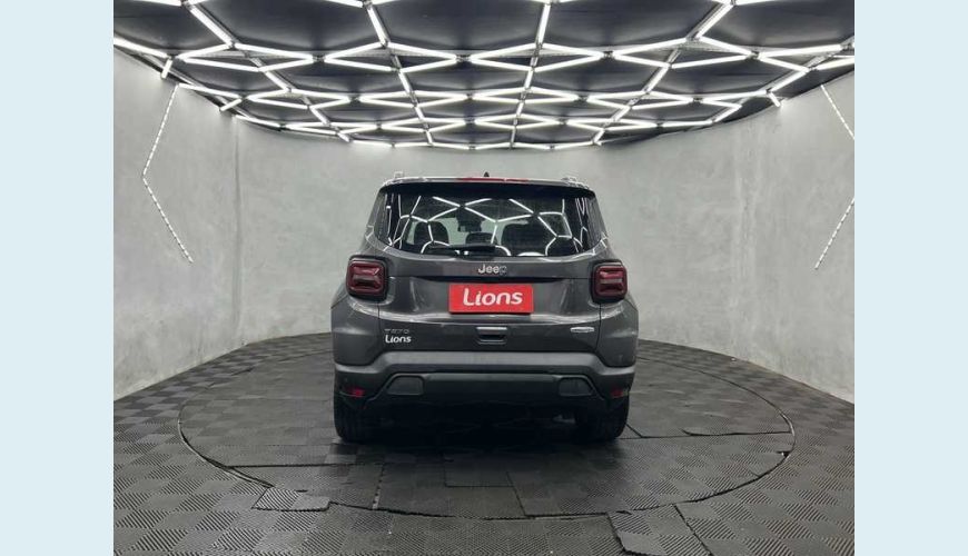JEEP JEEP RENEGADE LONGITUDE T270 1.3 TURBO FLEX AUT. 4P - CINZA - 2024 Foto 5 (Grande)