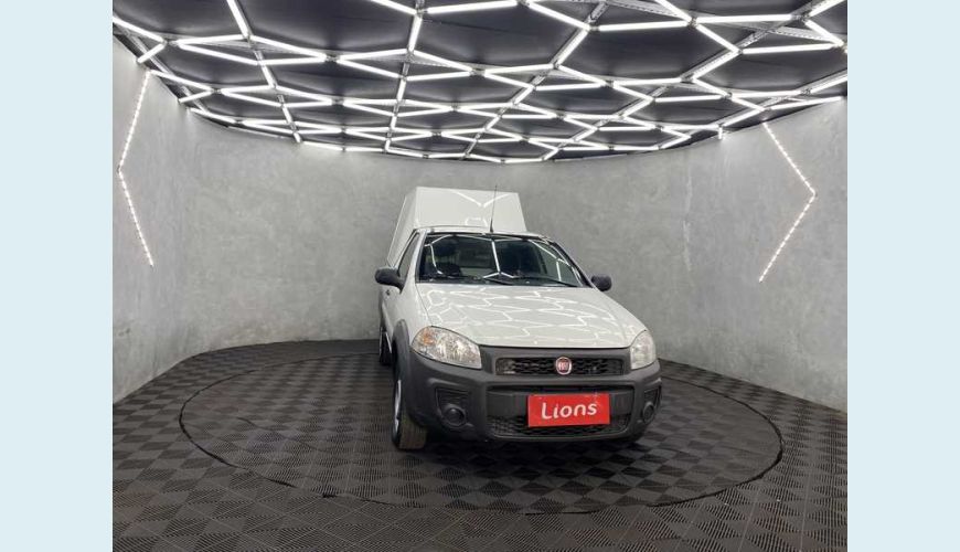 FIAT FIAT STRADA HARD WORKING CS 1.4 FLEX MANUAL 2P - BRANCO - 2020 Foto 5 (Grande)