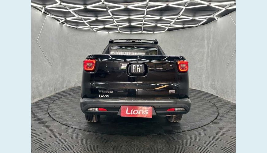 FIAT TORO ENDURANCE 1.3 TURBO FLEX AUT. 4P - PRETO - 2022 Foto 5 (Grande)