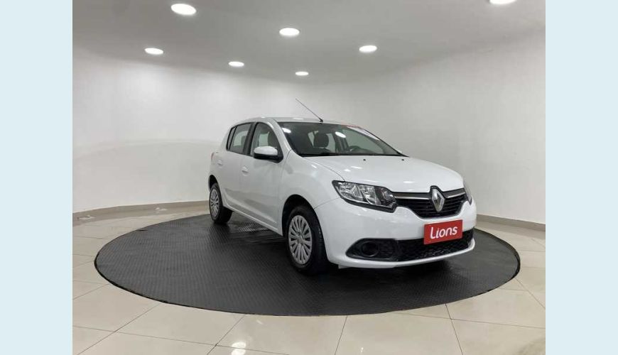 RENAULT SANDERO EXPRESSION 1.0 16V FLEX MANUAL 4P - BRANCO - 2017 Foto 5 (Grande)