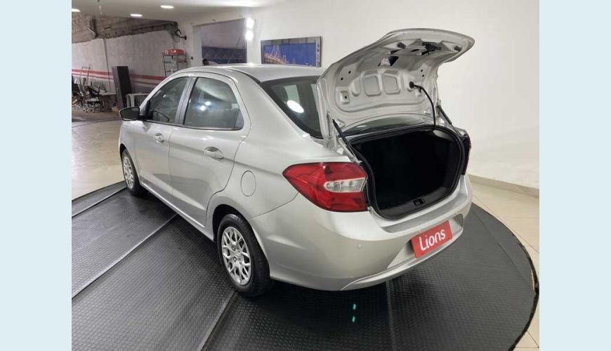 FORD KA SEDAN SE PLUS 1.5 16V FLEX MANUAL 4P - PRATA - 2018 Foto 5 (Grande)