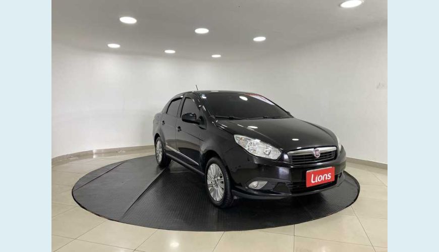 FIAT GRAND SIENA ESSENCE 1.6 16V FLEX MANUAL 4P - PRETO - 2014 Foto 5 (Grande)