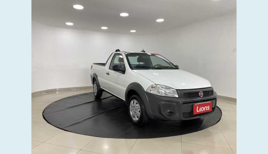 FIAT STRADA HARD WORKING 1.4 FLEX CS MANUAL 2P - BRANCO - 2019 Foto 5 (Grande)