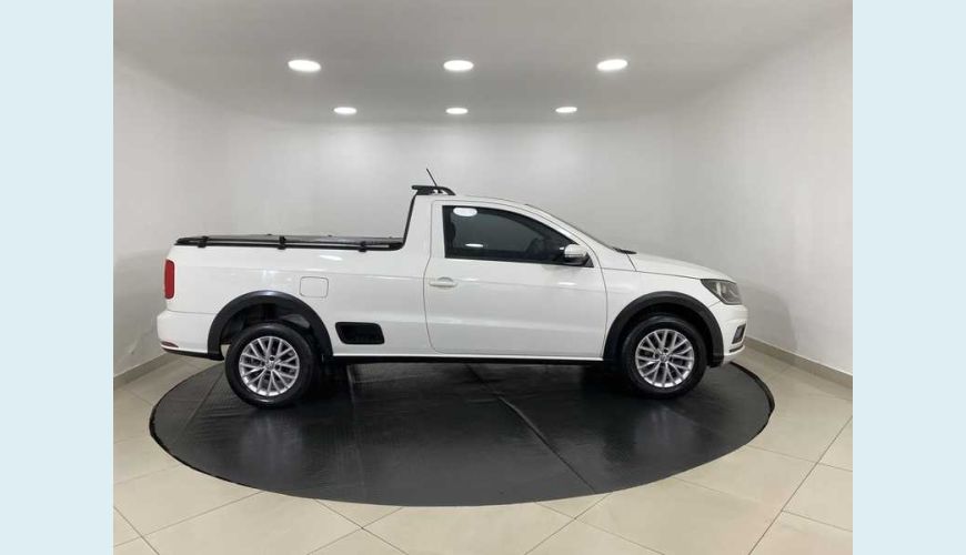 VOLKSWAGEN SAVEIRO ROBUST 1.6 MSI FLEX MANUAL 2P - BRANCO - 2018 Foto 5 (Grande)
