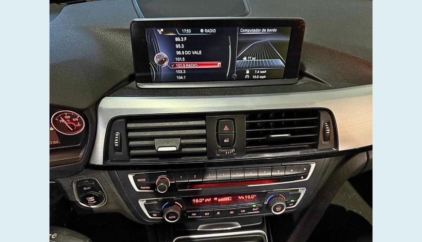 BMW BMW 320I GRAN TURISMO SPORT 2.0 GASOLINA MANUAL 4P - BRANCO - 2016 Foto 5 (Grande)