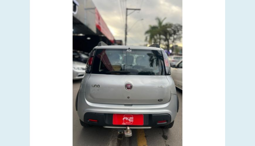 FIAT FIAT UNO FLEX MANUAL 4P - PRATA - 2018 Foto 5 (Grande)