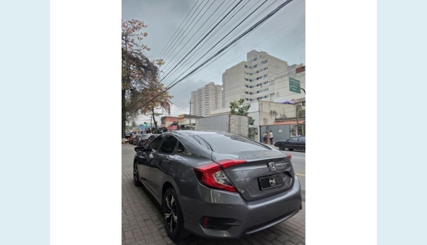 HONDA CIVIC FLEX AUT. 4P - CINZA - 2019 Foto 5 (Grande)
