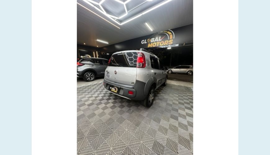 FIAT UNO FLEX MANUAL 4P - PRATA - 2011 Foto 5 (Grande)