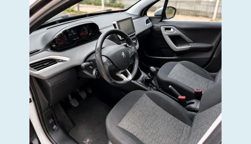 PEUGEOT 208 ALLURE 1.2 FLEX MANUAL 4P - BRANCO - 2019 Foto 5 (Grande)