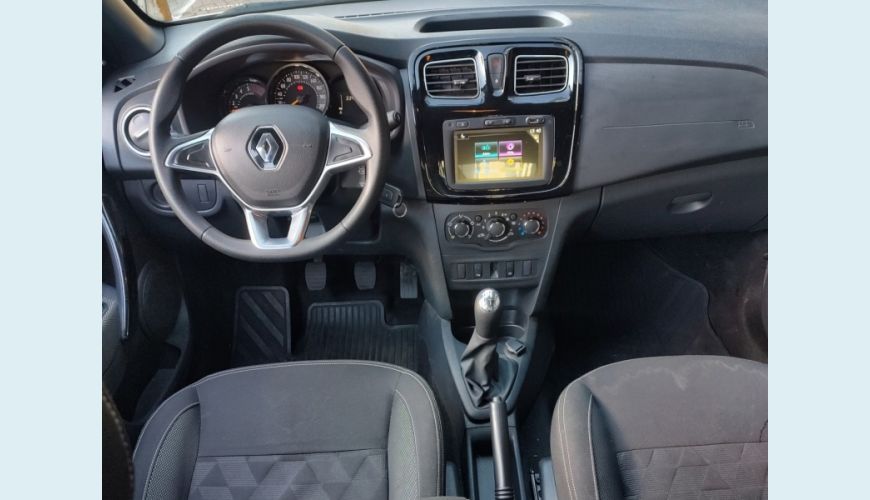 RENAULT LOGAN FLEX MANUAL 4P - BRANCO - 2025 Foto 5 (Grande)