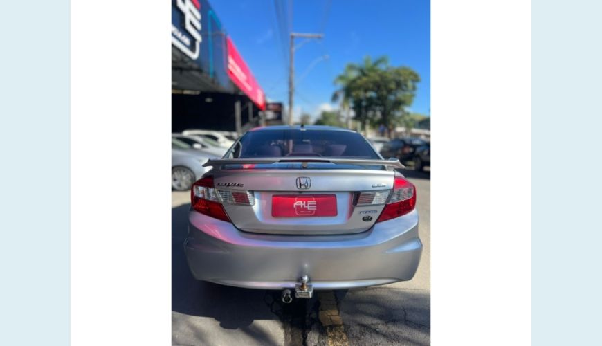 HONDA CIVIC FLEX AUT. 4P - PRATA - 2015 Foto 5 (Grande)