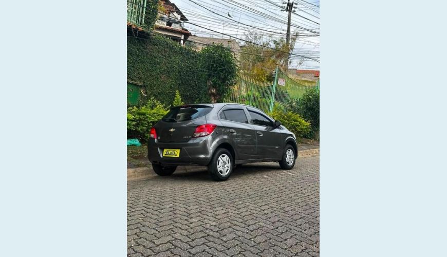 CHEVROLET ONIX LT 1.0 8V FLEX MANUAL 4P - CINZA - 2015 Foto 5 (Grande)