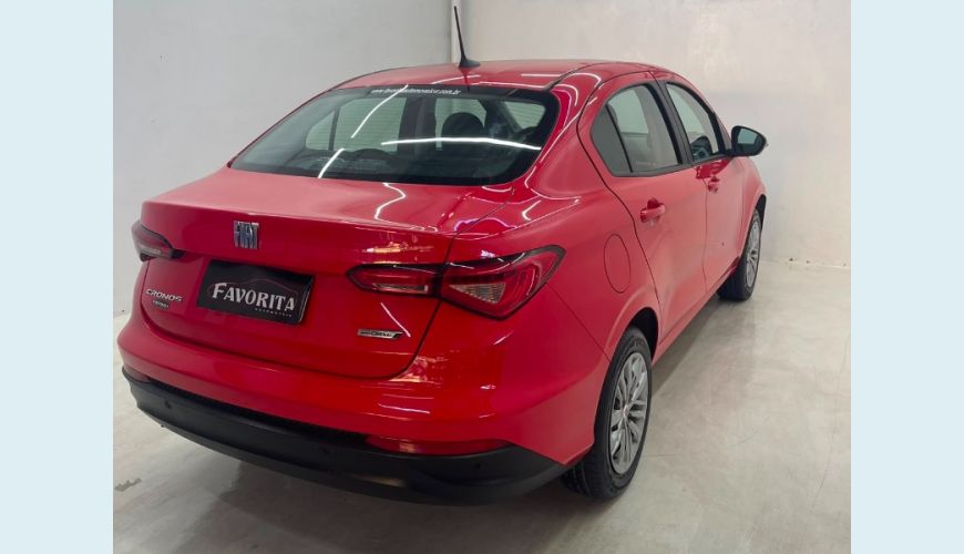 FIAT CRONOS DRIVE 1.3 8V FLEX MANUAL 4P - VERMELHO - 2025 Foto 5 (Grande)