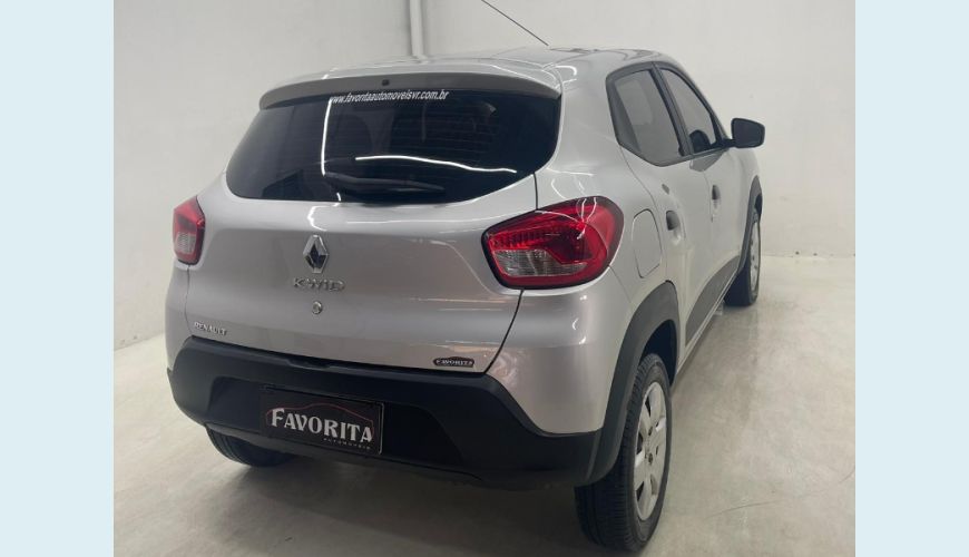 RENAULT RENAULT KWID ZEN 1.0 12V FLEX MANUAL 4P - PRATA - 2019 Foto 5 (Grande)