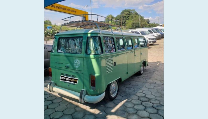 VOLKSWAGEN VOLKSWAGEN KOMBI 1.4 GASOLINA MANUAL 4P - VERDE - 1996 Foto 5 (Grande)