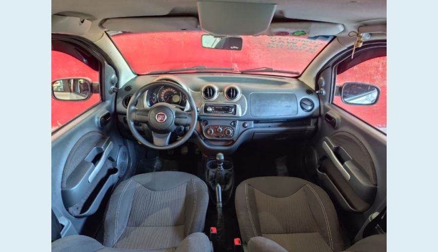 FIAT UNO FLEX MANUAL 4P - PRATA - 2014 Foto 5 (Grande)