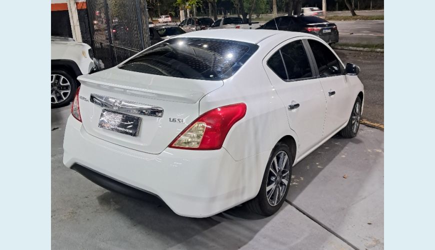 NISSAN NISSAN VERSA SL 1.6 16V FLEX AUT. 4P - BRANCO - 2020 Foto 5 (Grande)