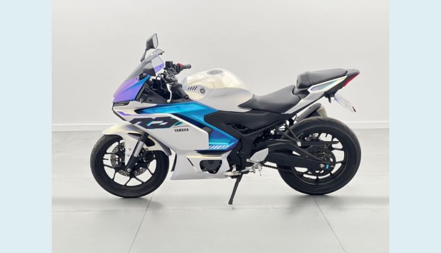 YAMAHA YAMAHA YZF R3 ABS GASOLINA - BRANCO - 2026 Foto 5 (Grande)