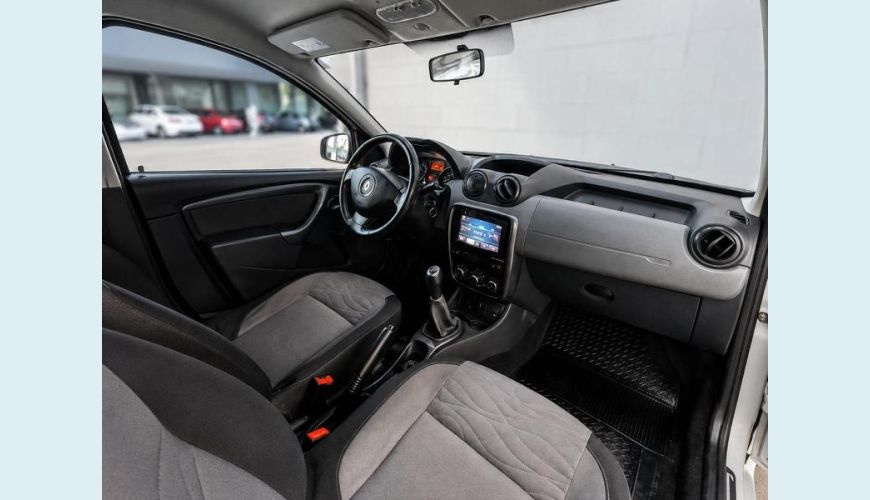 RENAULT DUSTER DYNAMIQUE 1.6 FLEX MANUAL 4P - BRANCO - 2013 Foto 5 (Grande)