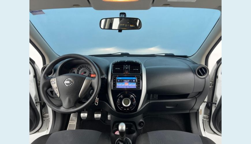 NISSAN MARCH 16SL - BRANCO - 2017 Foto 5 (Grande)