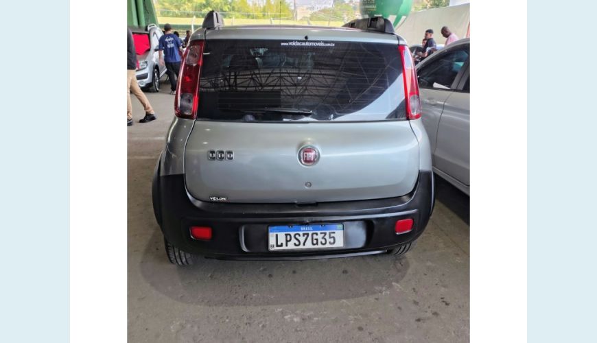 FIAT FIAT UNO FLEX MANUAL 4P - CINZA - 2011 Foto 5 (Grande)