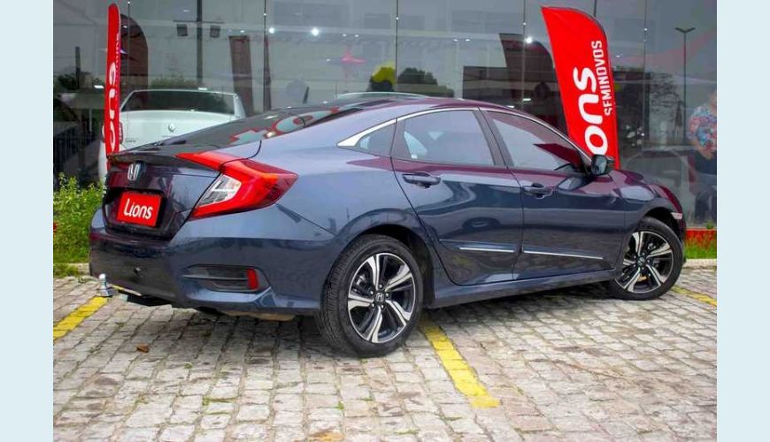 HONDA HONDA CIVIC EX 2.0 I-VTEC FLEX AUT. 4P - AZUL - 2019 Foto 5 (Grande)
