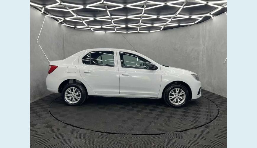 RENAULT LOGAN ZEN 1.0 12V SCE (FLEX) - BRANCO - 2023 Foto 5 (Grande)