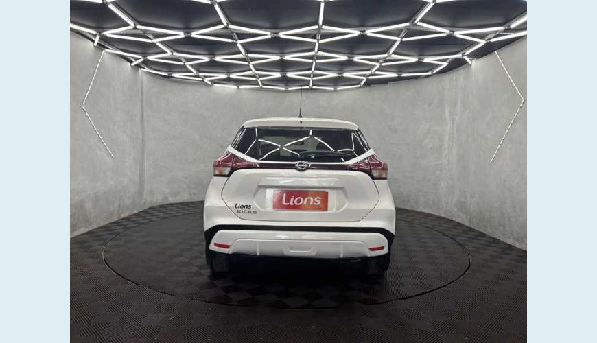 NISSAN KICKS ACTIVE 1.6 FLEX AUT. 4P - BRANCO - 2024 Foto 5 (Grande)
