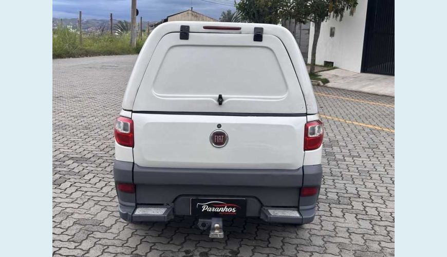 FIAT FIAT STRADA HARD WORKING 1.4 FIRE FLEX MANUAL 2P - BRANCO - 2019 Foto 5 (Grande)