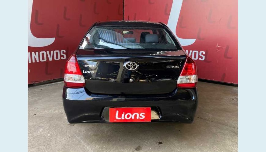 TOYOTA TOYOTA ETIOS SEDAN X PLUS 1.5 FLEX AUT. 4P - PRETO - 2020 Foto 5 (Grande)