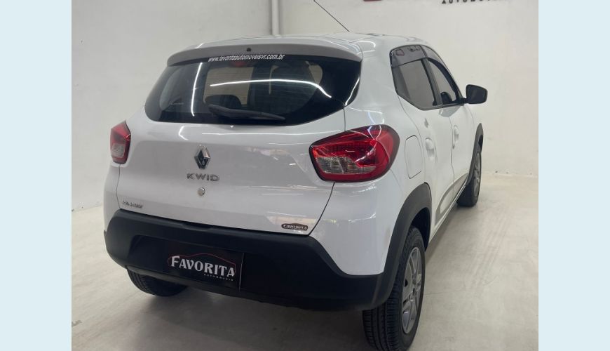 RENAULT KWID INTENSE 1.0 FLEX MANUAL 4P - BRANCO - 2020 Foto 5 (Grande)