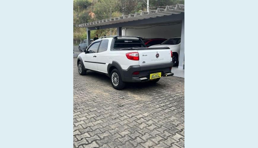 FIAT STRADA WORKING CD 1.4 FLEX MANUAL 3P - BRANCO - 2015 Foto 5 (Grande)