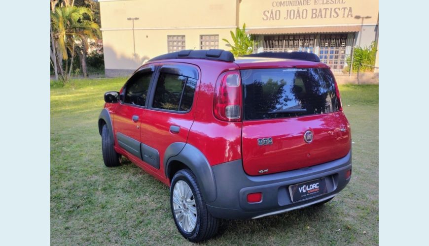 FIAT UNO FLEX MANUAL 5P - VERMELHO - 2014 Foto 5 (Grande)