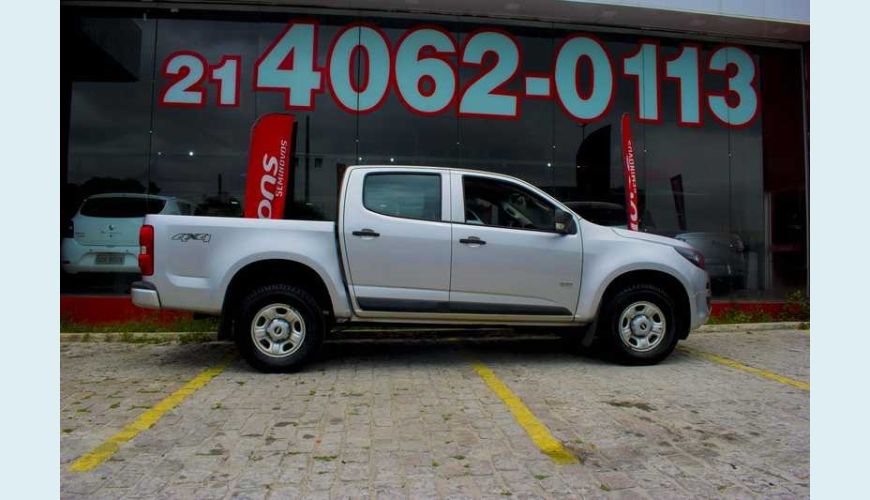 CHEVROLET S-10 S10 2.8 CTDI FLEX MANUAL 2P - PRATA - 2018 Foto 5 (Grande)