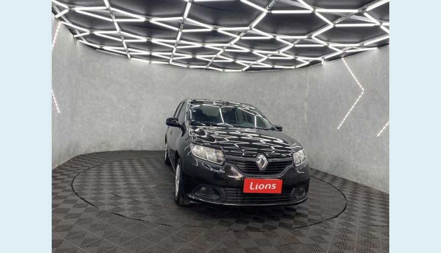 RENAULT LOGAN AUTHENTIQUE 1.0 12V FLEX MANUAL 4P - PRETO - 2020 Foto 5 (Grande)