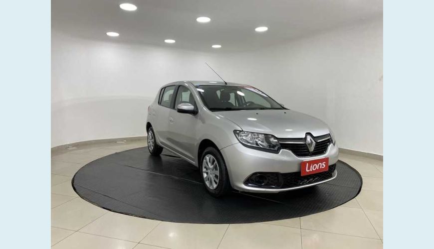 RENAULT SANDERO AUTHENTIQUE 1.0 12V FLEX MANUAL 4P - PRATA - 2019 Foto 5 (Grande)