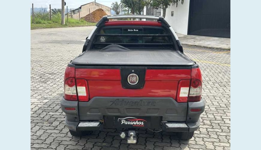 FIAT STRADA ADVENTURE LOCKER 1.8 8V FLEX MANUAL 4P - VERMELHO - 2010 Foto 5 (Grande)