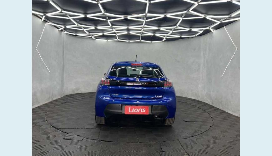 PEUGEOT 208 ALLURE 1.6 FLEX AUT. 4P - AZUL - 2022 Foto 5 (Grande)