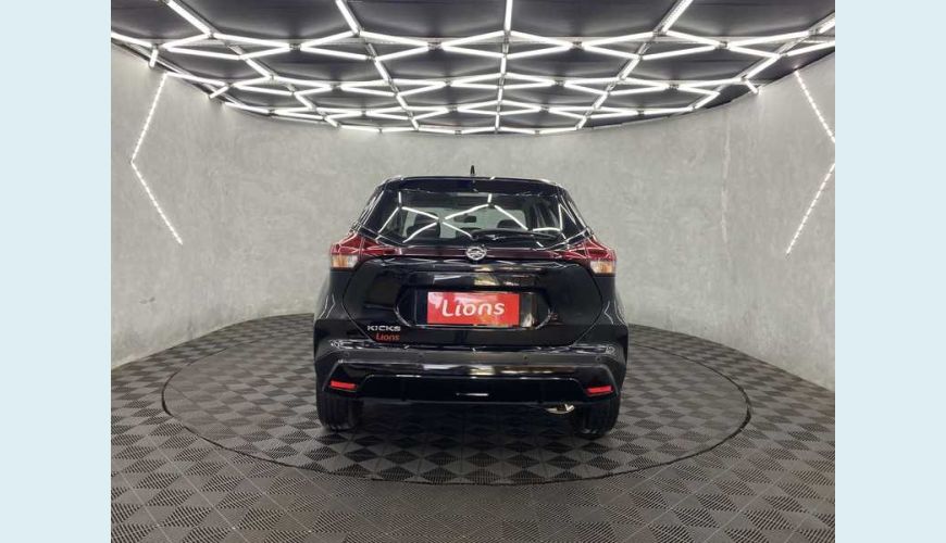 NISSAN NISSAN KICKS SENSE 1.6 FLEX AUT. 4P - PRETO - 2022 Foto 5 (Grande)