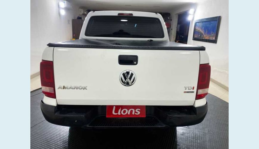 VOLKSWAGEN AMAROK S 4X4 TDI CD 2.0 DIESEL AUT. 4P - BRANCO - 2018 Foto 5 (Grande)