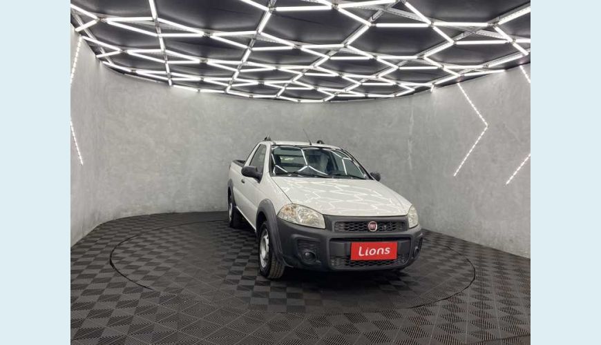 FIAT STRADA HARD WORKING 1.4 FLEX MANUAL 2P - BRANCO - 2020 Foto 5 (Grande)