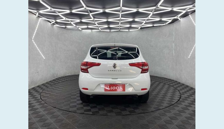 RENAULT SANDERO ZEN 1.0 12V FLEX MANUAL 4P - BRANCO - 2021 Foto 5 (Grande)