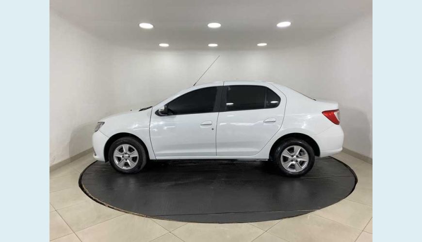 RENAULT LOGAN DYNAMIQUE 1.6 8V FLEX MANUAL 4P - BRANCO - 2015 Foto 5 (Grande)