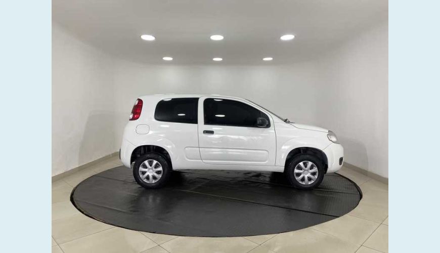 FIAT UNO VIVACE COLLEGE 1.0 8V FLEX MANUAL 4P - BRANCO - 2014 Foto 5 (Grande)