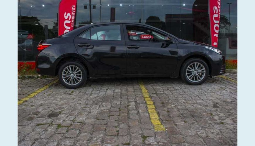 TOYOTA COROLLA GLI UPPER MULTI-DRIVE 1.8 FLEX AUT. 4P - PRETO - 2019 Foto 5 (Grande)