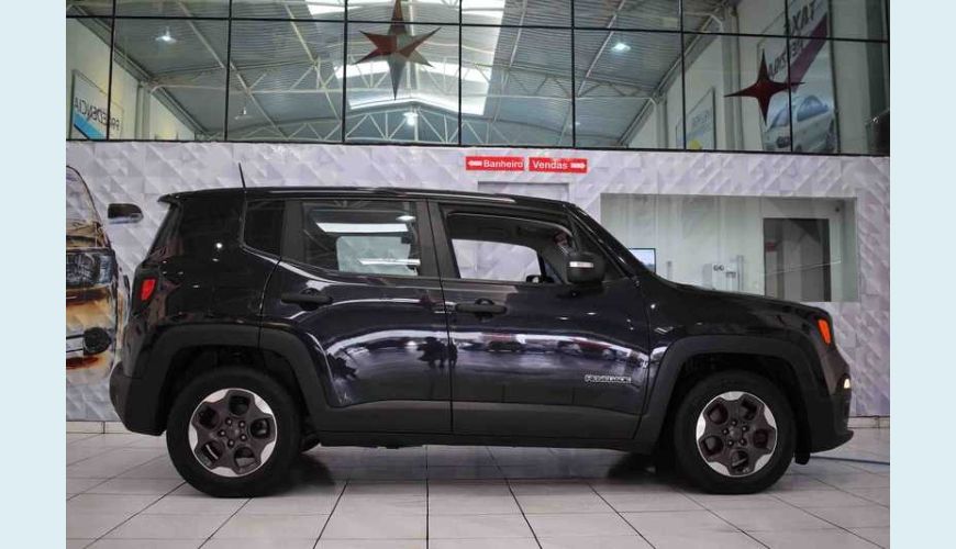 JEEP JEEP RENEGADE 1.8 FLEX AUT. 4P - PRETO - 2016 Foto 5 (Grande)